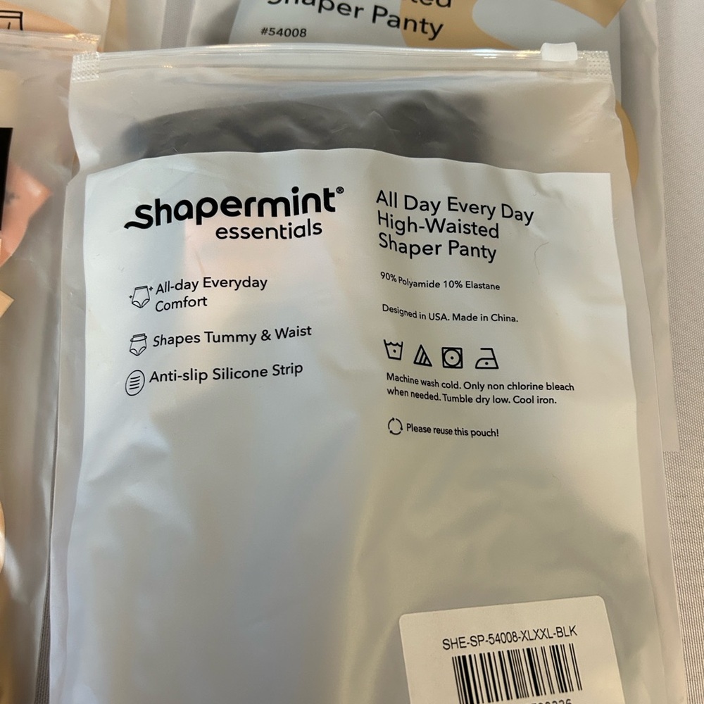 Four Shapermint Essentials High-Waisted Shaper Pa… - image 7